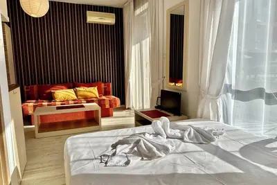 Image de Rainbow 3 - Studio fonctionnel pour 4 personnes à côté de la plage de Cacao