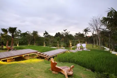 Image de Villa d'une chambre à Berawa, Canggu, avec piscine privée et cuisine