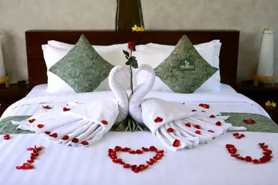 Image de Villa moderne et luxueuse avec piscine privée située à Nusa Dua, près du parc culturel Gwk