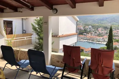 Image de Appartement \"BellaVista\" 2 + 2 lits, magnifique terrasse et vue