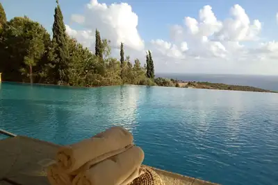 Maison de vacances parfaite - vue sur la mer à 120 degrés