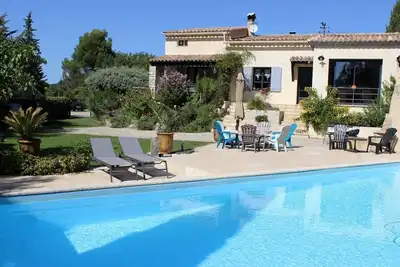 Image de Villa 8 pers piscine chauffée (12x6) volet roulant