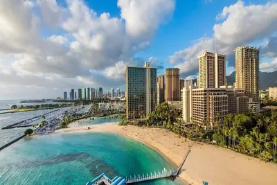 Image de Incroyable 2 chambres Hilton Hawaiian Village, Ocean Front Property