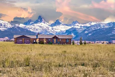 Image de Grand View Homestead - Grand Targhee, camp de base de Jackson