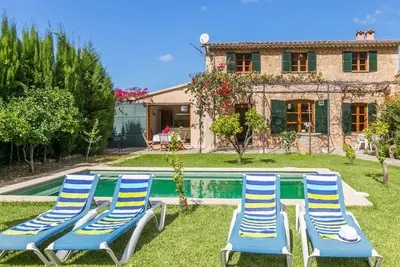 Image de Belle villa majorquine avec piscine à Soller