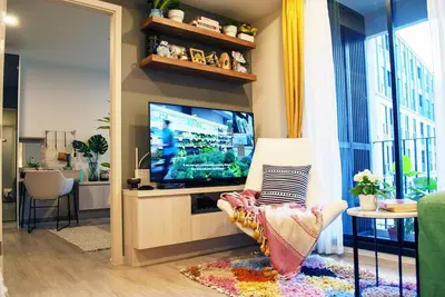 Image de 2br / 2bth ✦ Cuisine ✦ Navette vers Métro ✦ Piscine et salle de sport Téléviseur intelligent 49 \"✦ 100MBWiFi