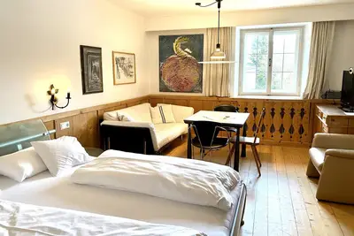 Image de Studio romantique avec jardin, Piscine, remontées mécaniques gratuites