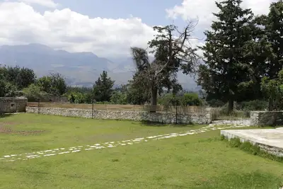 Image de Maison traditionnelle Klio avec vue sur la montagne et les champs
