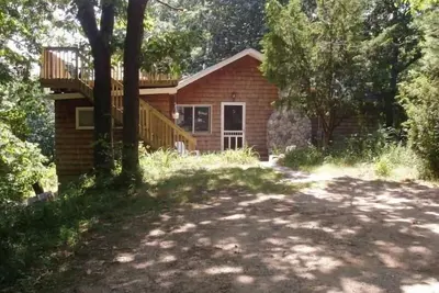 Image de Maison de dunes isolée avec plage privée du lac Mich + 150 acres de forêt + chiens Ok