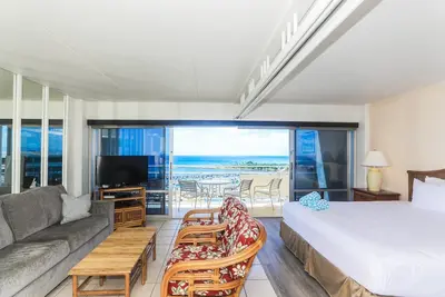 Image de Parfait vue sur l'océan! Ilikai Hotel, très bien situé! Unité à une chambre avec de nombreuses améliorations!