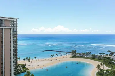 Image de Awesome Ilikai Hotel 1 Chambre avec vue sur la lagune Duke Kahanamoku et la plage de Waikiki! A +++