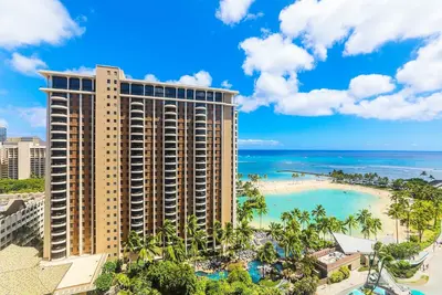 Image de Grande vue sur l'océan à l'hôtel Ilikai! Unité A ++++ entièrement remodelée à une chambre