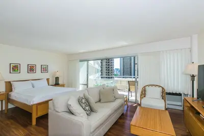 Image de Grande vue sur l'océan à l'hôtel Ilikai!