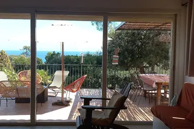 Image de Villa Vue Sur Mer - 200 M. Plage De Lavu Santu. -