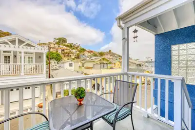 Image de Plan d'étage ouvert et vues de balcon + Pas de circulation