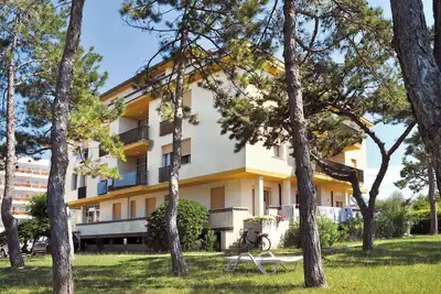 Appartement de vacances avec climatisation et balcon