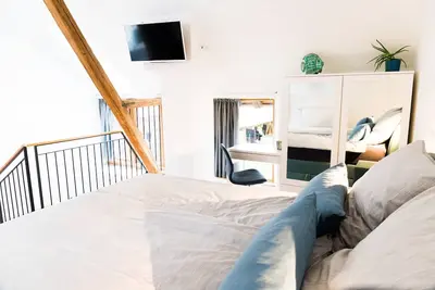 Image de Appartement de 65 m² avec 1 chambre et 1 salon / chambre à coucher pour max. 4 personnes