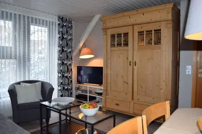 Image de Appartement 2, 46m², 1 chambre, 1 salon \/ chambre, max. 4 personnes