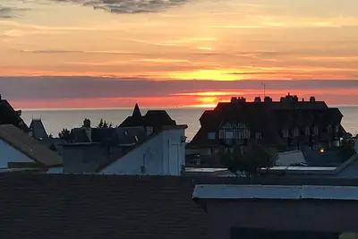 Image de Appartement familial avec toit et à quelques minutes de la plage.