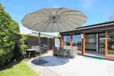 Image de Baie de Lübeck, Scharbeutz, maison de vacances à 50 m de la plage