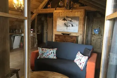 Image de Appartement-cabane avec terrasse en pleine nature
