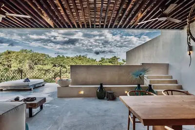 Image de Nouveau: Luxe aux pieds nus ~ Penthouse sur deux niveaux à Aldea Zama, près de la plage et de la ville