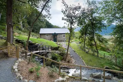 Minafon est une conversion de grange isolée, l'endroit idéal pour une escapade romantique.