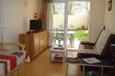 Image de Appartement 40 m2, 4 couchages, avec jardinet et parking privé