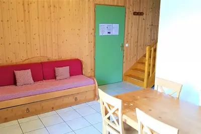 Image de Chalet, 150m du centre station, vue montagne, remise en forme, terrasse, parking, télévision