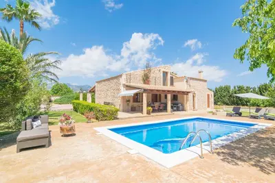Image de Finca Miralles - Villa with private pool in Búger. Free WiFi