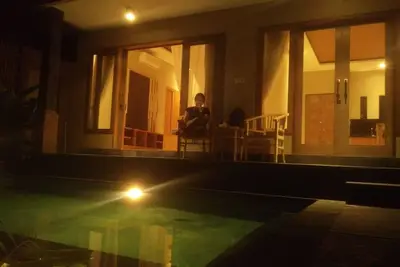 Image de 2br vue sur la vallée avec piscine privée à Letung Villa