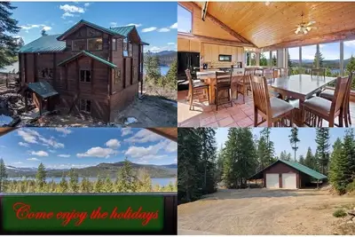 Image de Amazing Home Priest Lake, Vues magnifiques du lac n Mtn,