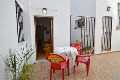 Appartement au centre avec patio