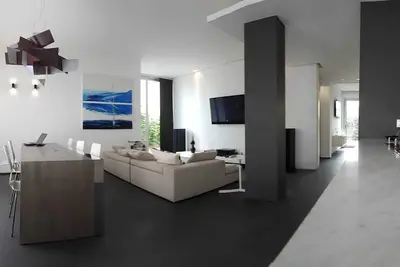 Image de Appartement moderne avec jardin