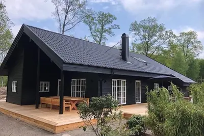 Image de Lake House moderne et élégant