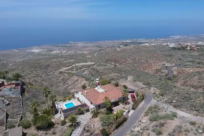 Image de Casantilvia tortue étonnante océan et vue du ciel étoilé. Terrasse et Bbq.