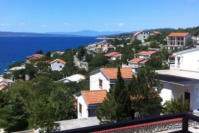 Image de 2 minutes de la plage avec une belle vue sur la mer