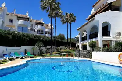 Image de ☆ Élégant 2br avec vue sur la mer et golf proche