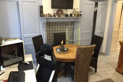 Appartement rdc avec une cour de 44 m2