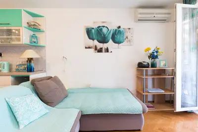 Image de Appartement de deux chambres prés de la plage Petrcane, Zadar (A-17179-a)