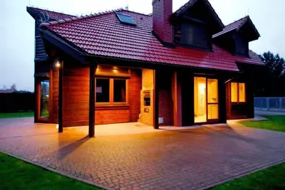 Drewniany z bala by Interhome