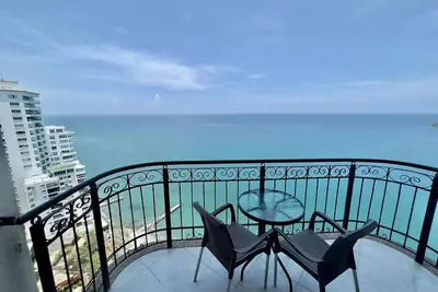 Image de vista al mar playa y brisa