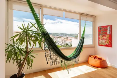 Le hamac avec vue sur la rivière