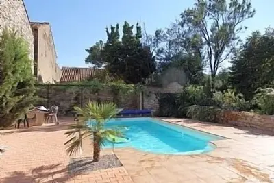Image de 5 Chambre 3 Salle de bain Maison de Maitre En Minervois Village avec piscine et jardin