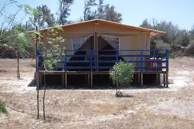 Image de Superbe lodge toilé, environnement exceptionnel
