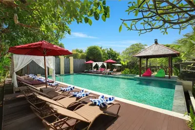 Image de Villa de luxe confortable à une chambre à Jimbaran avec piscine privée