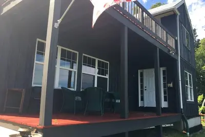 Image de Black Bear Lodge dans les montagnes de Corinthe au Vermont