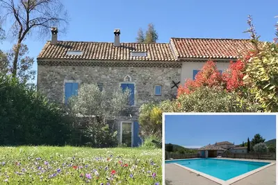 Image de Charmante maison de campagne au calme avec piscine