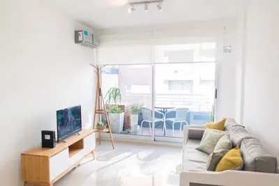 Image de Charmant appartement 1 chambre à Palerme Soho avec piscine, salle de gym, jacuzzi et buanderie