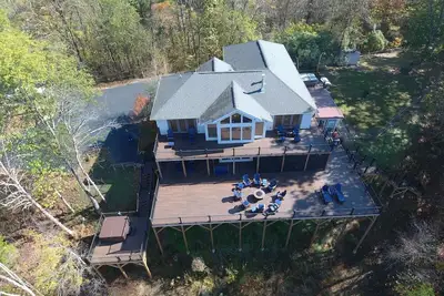 Chalet De Luxe, Deux Baignoires, Vue Magnifique, Montagnes, Haut Pont, Fire Pit